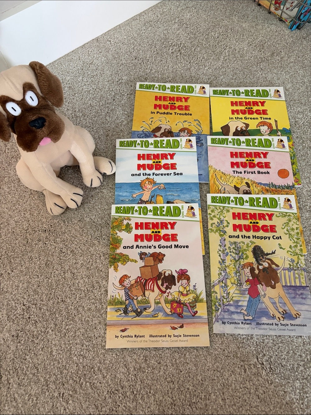 Henry and Mudge Ready-to-Read Book Set - Yellow & White Covers